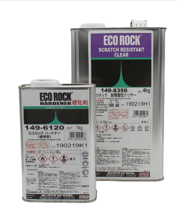 (149-8350) Лак HS керамический, устойчивый к образованию царапин 100:40 (серия ECO ROCK Scratch Resistant Clear)